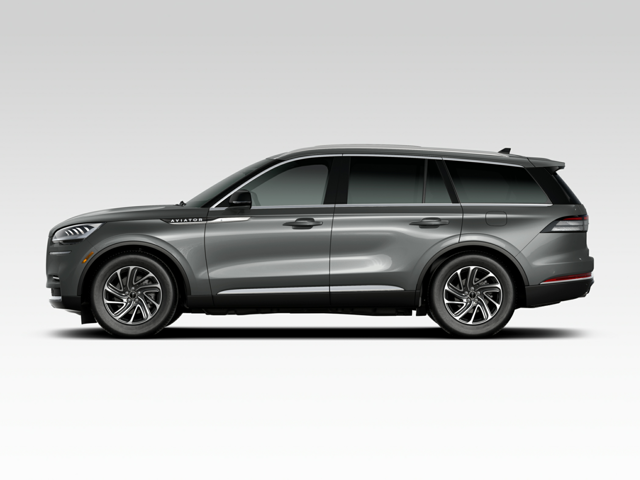 A grey 2024 Lincoln Aviator