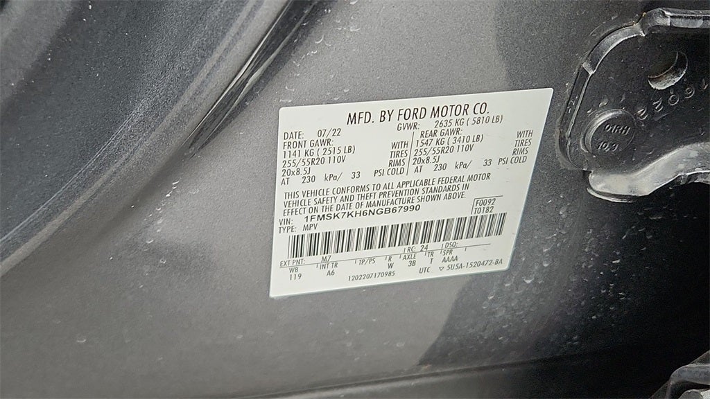 2022 Ford Explorer ST-Line