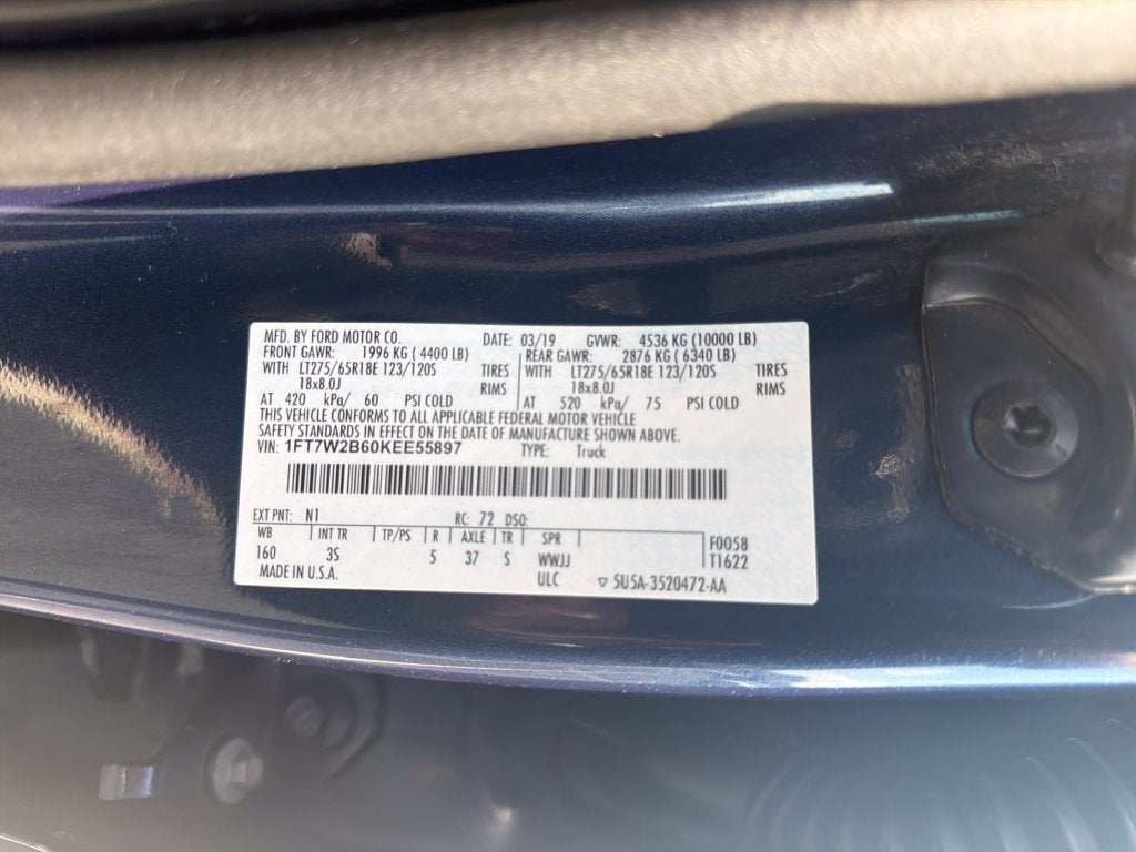 2019 Ford F-250SD XLT
