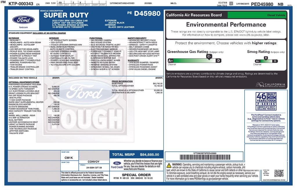 2023 Ford F-250SD Lariat
