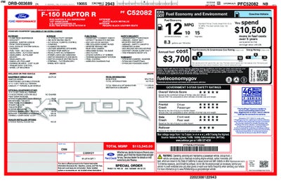 2023 Ford F-150 Raptor