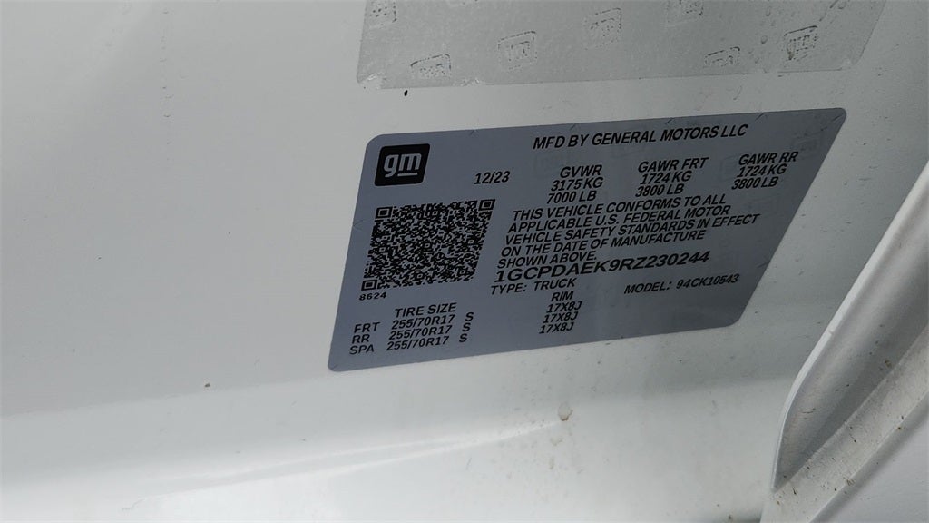 2024 Chevrolet Silverado 1500 WT