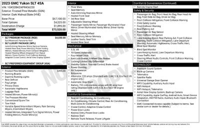 2023 GMC Yukon SLT
