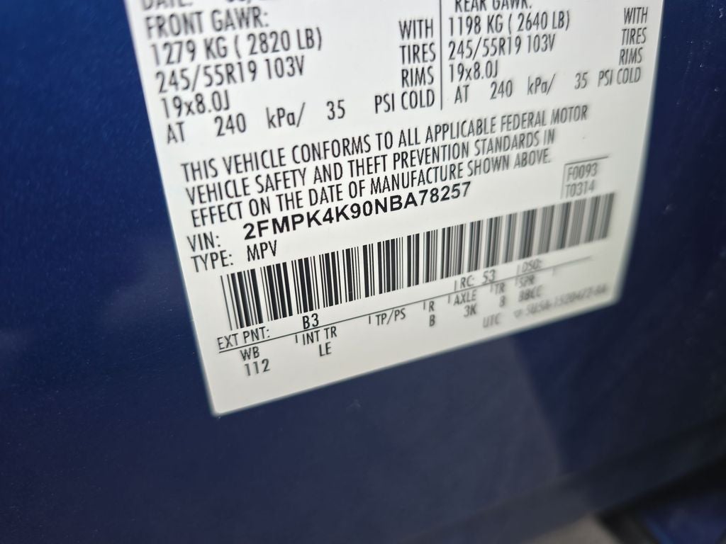 2022 Ford Edge Titanium