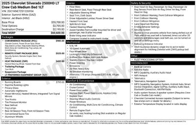2025 Chevrolet Silverado 2500HD LT