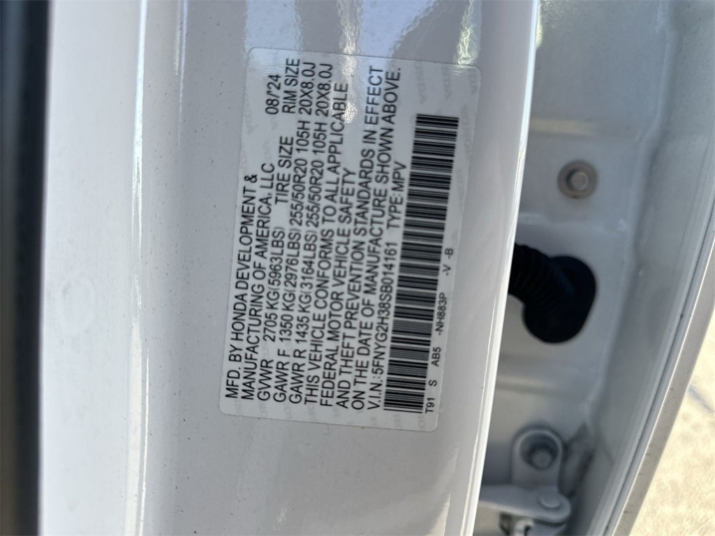 2025 Honda Pilot Sport