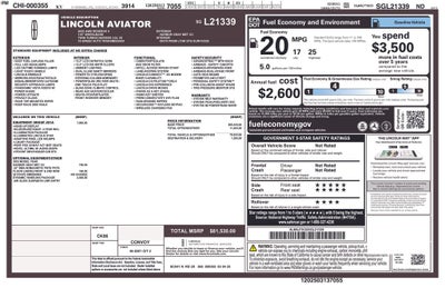 2025 Lincoln Aviator Reserve Premium