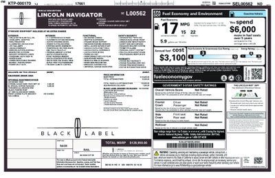 2025 Lincoln Navigator Black Label
