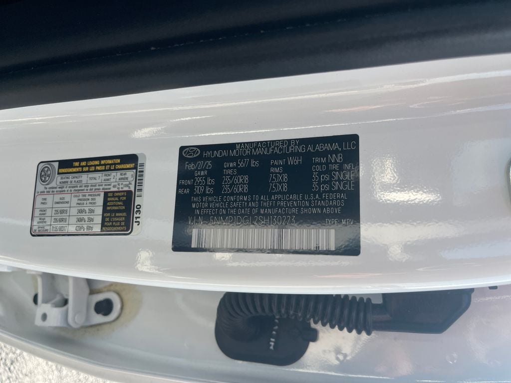 2025 Hyundai Santa Fe SE
