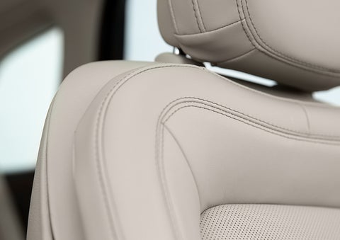 Fine craftsmanship is shown through a detailed image of front-seat stitching. | Don Franklin Lincoln in London KY