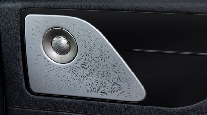 A close-up view of the available Revel® Ultima 3D Audio System. | Don Franklin Lincoln in London KY